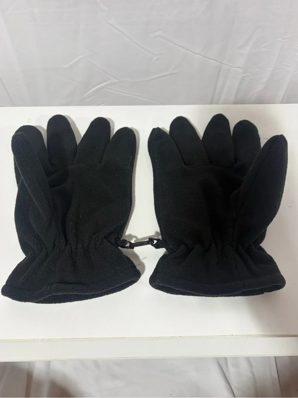 Black Fleece Winter Gloves